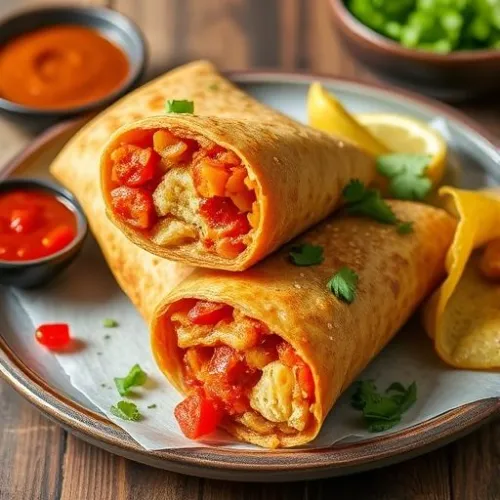 Masala Shawarma with Kubbus (Half)